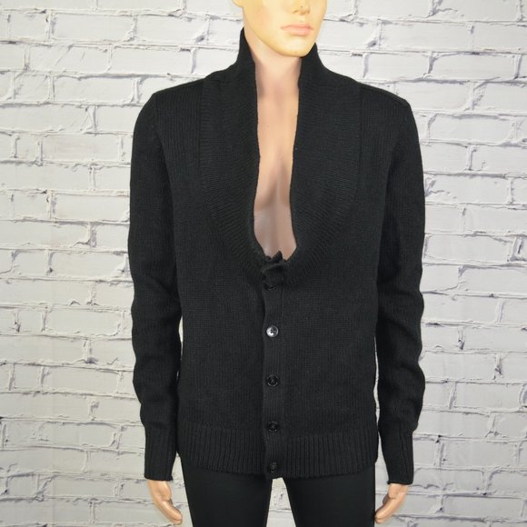 Mens All Saints Hilaria Cardigan Sweater size medium